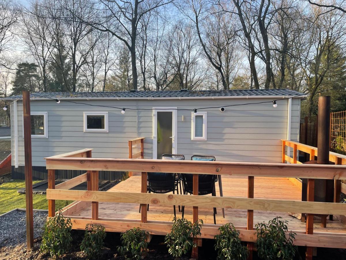 Luxe Chalet Hoenderloo Airco, Netflix - Recreation Only المظهر الخارجي الصورة